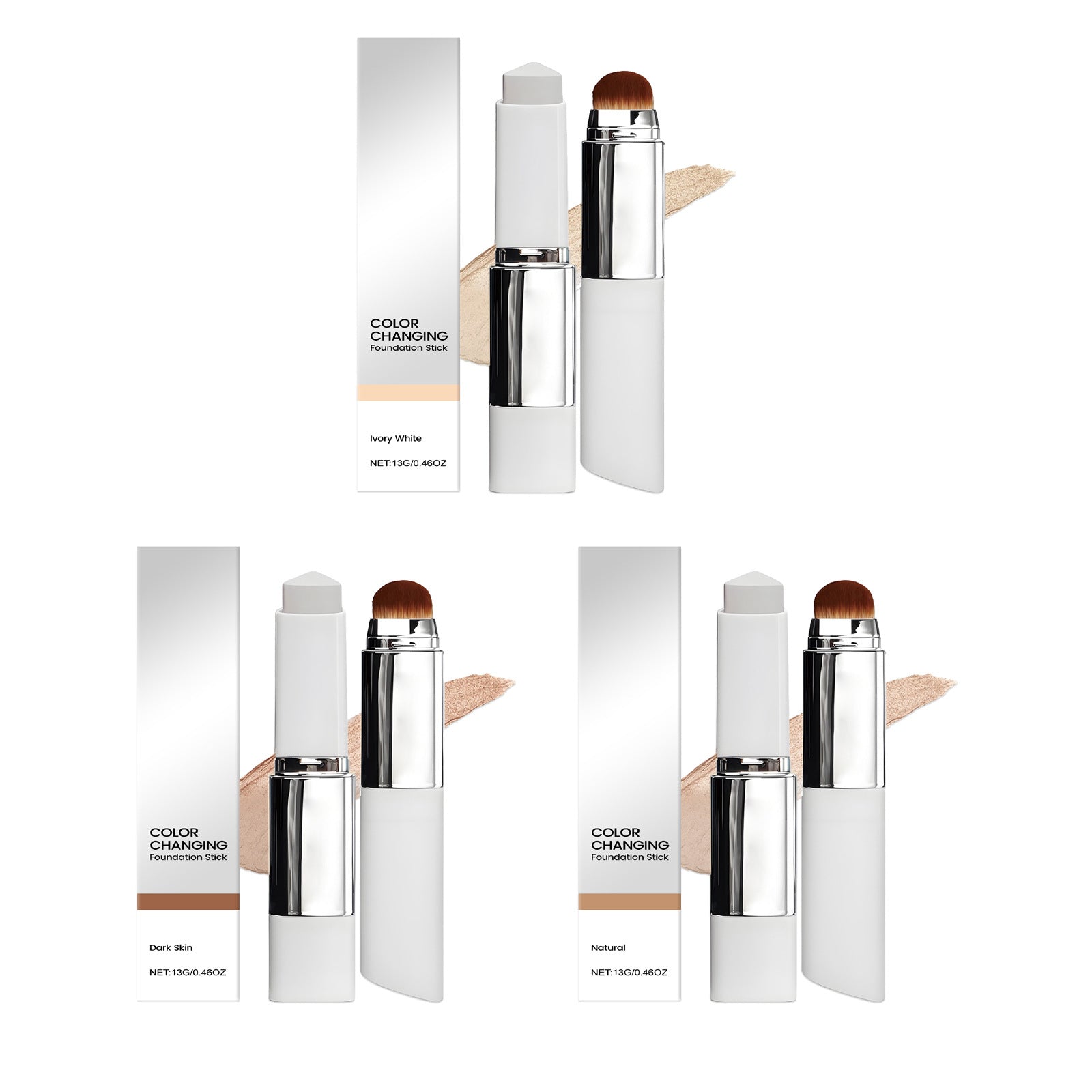 Clear And Non-stuck Powder Daily External Foundation