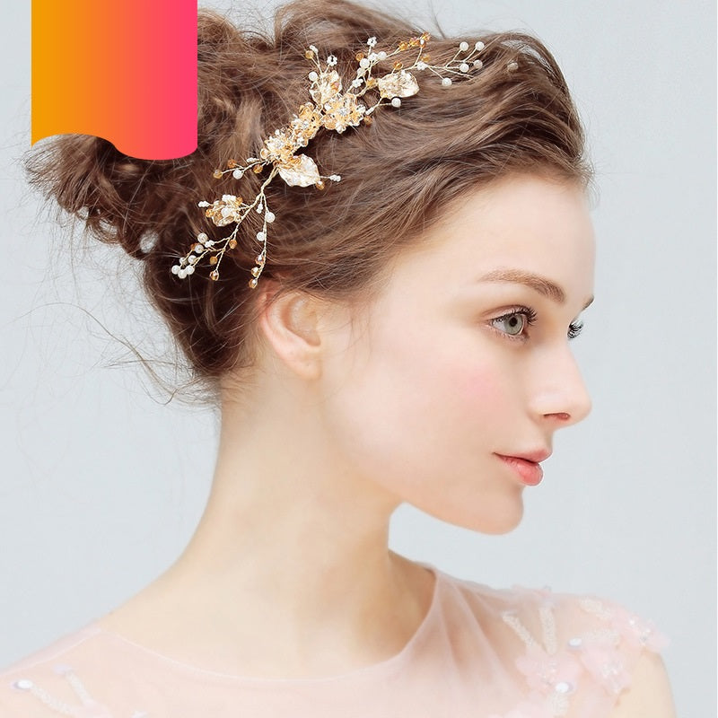 Elegant Accessories Super Fairy Bright Crystal Hair Setting Comb