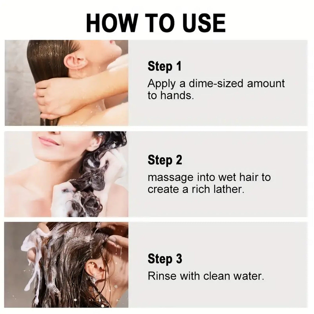 Mint Shampoo Moisturizing Supple Hair Dry And Refreshing