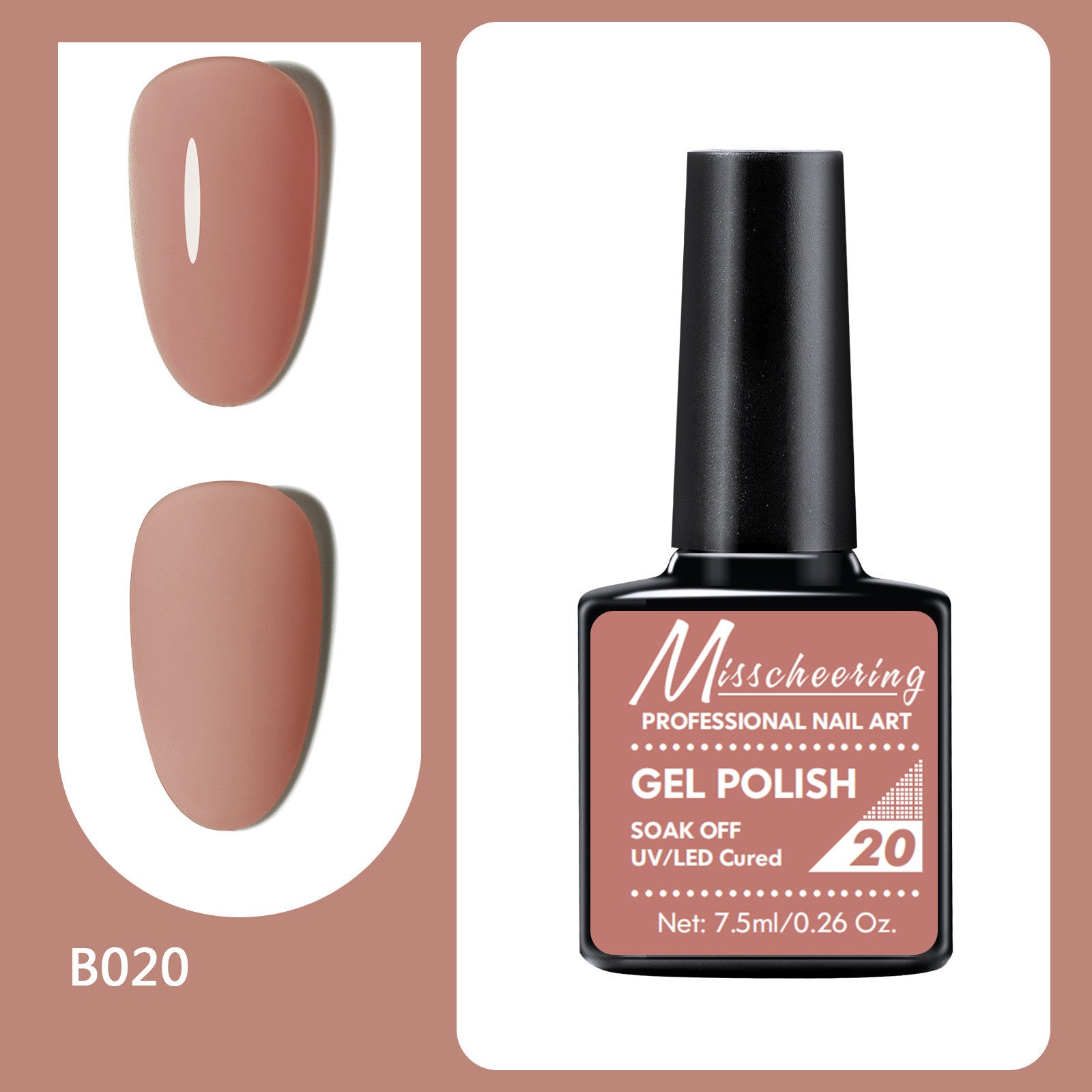 Misscheering New Long Lasting Light Therapy Nail Polish Set