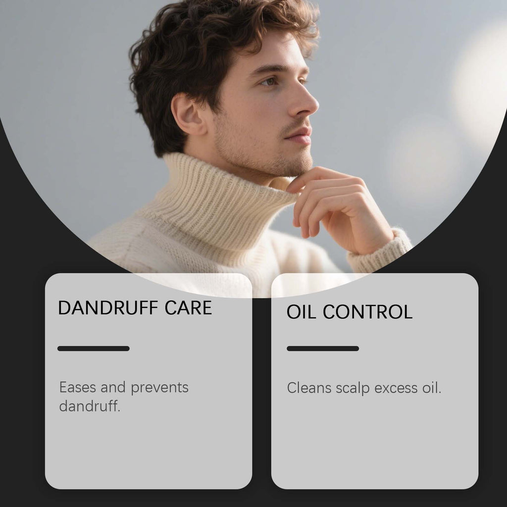 Mens Hair Oil Shampoo For A Fresh Clean Scalp And Dandruff Control