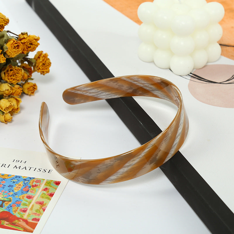 Simple Temperament Sweet Face Wash Headgear Tortoiseshell Hairpin