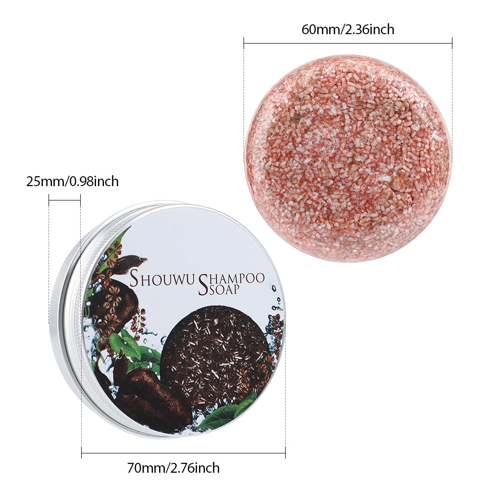 Shouwu Polygonum Multiflorum Shampoo Soap Cold Handmade