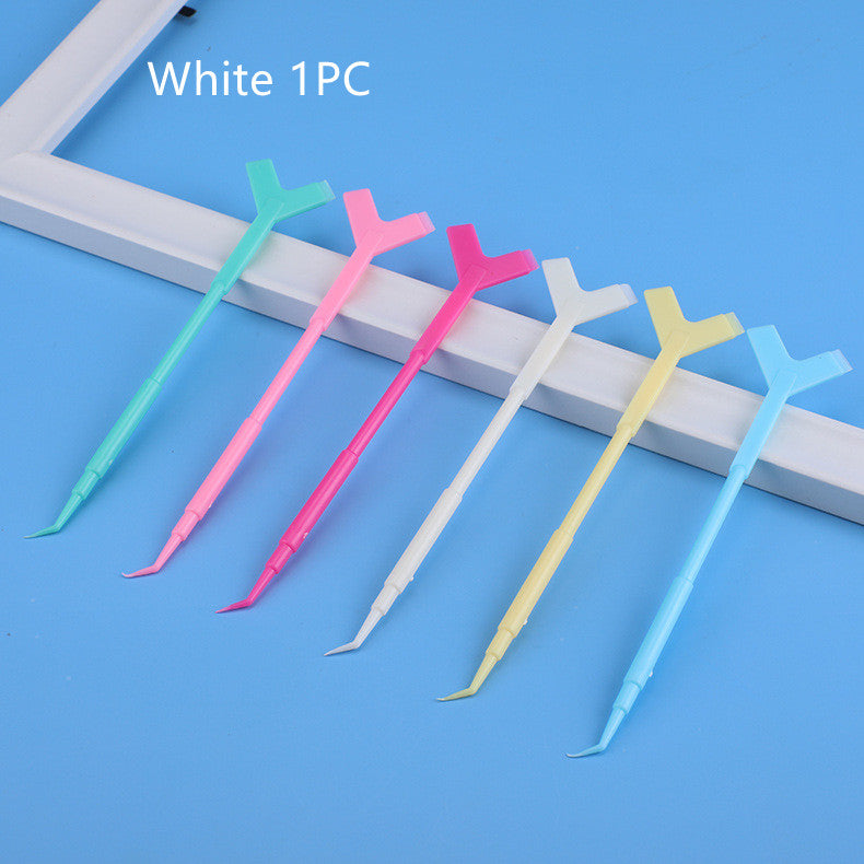 Three-in-one Y-shaped Comb For Grafting False Eyelashes
