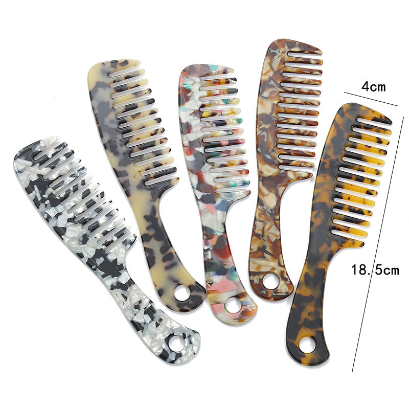 Fashion Cellulose Acetate Sheet Anti-static Comb
