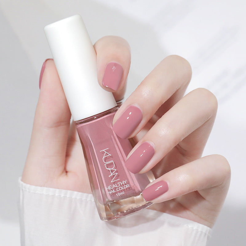 Kudan Water-based Odorless Peel-off No-bake Fast-drying Clear Nail Polish