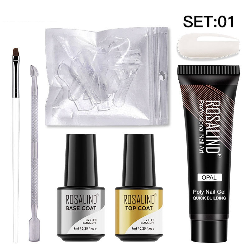 Rosalind Nail Enhancement Crystal Extension Glue Suit