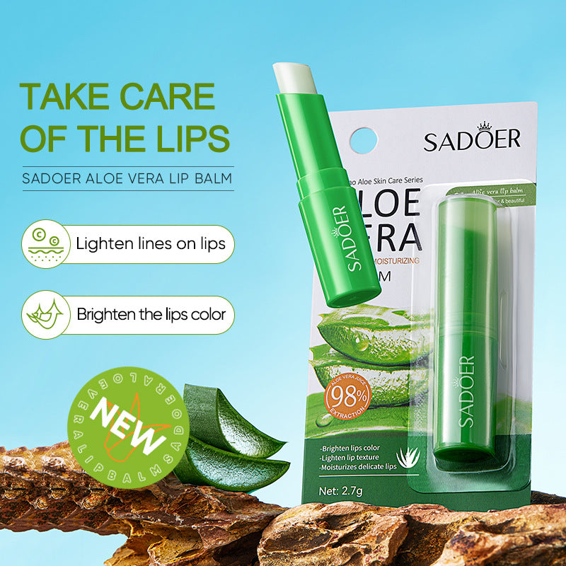 Aloe Lipstick Nourishing Refreshing Hydrating And Moisturizing Repair