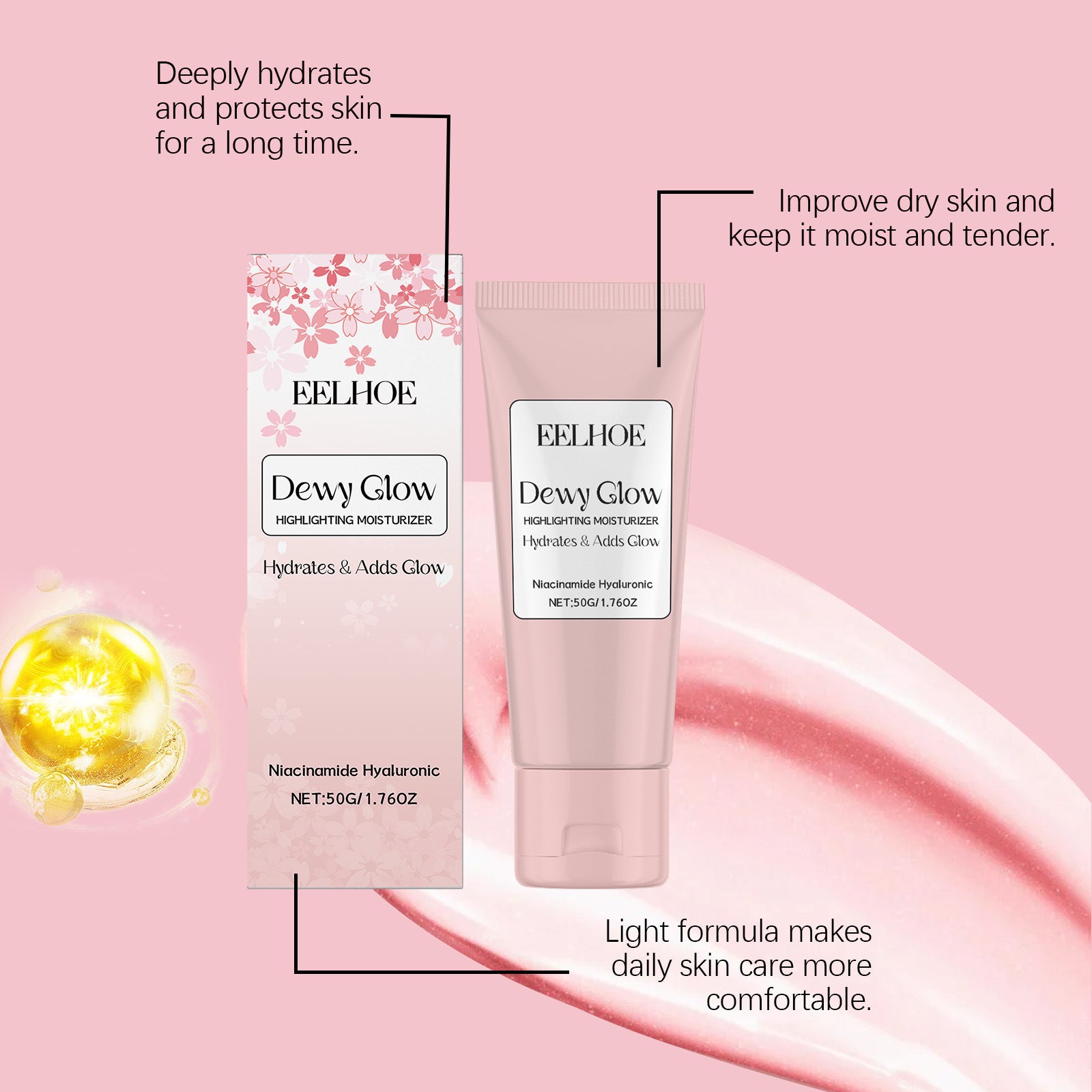 Brightening Skin Moisturizing Cream Moisturizing And Cleansing