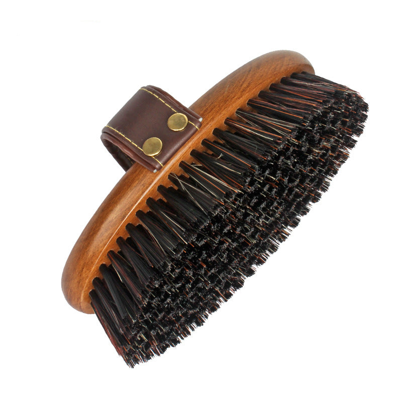 De-floating Brush Oval Harness Comb Cleaning