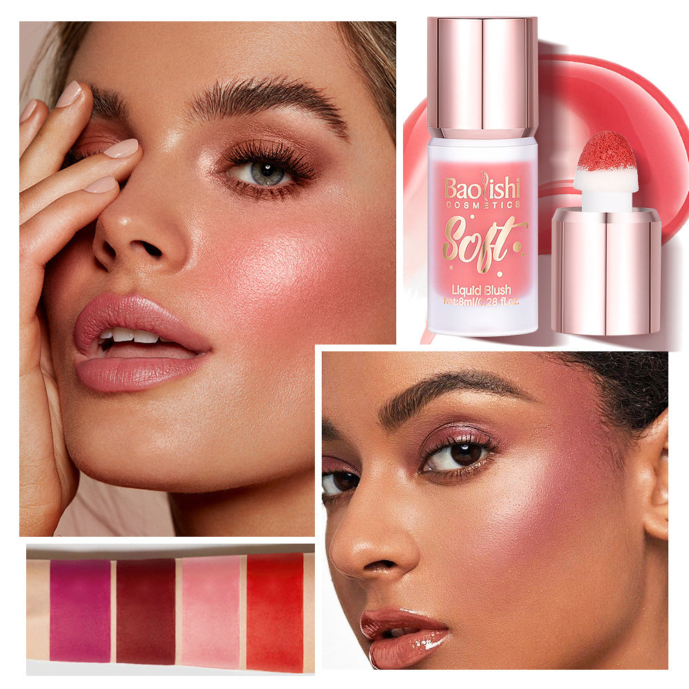 Baolish Blush Liquid Slightly Flashing Pearlescent Liquid