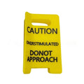 An Overexcitement Warningyellow-clipped Hairpin Symbolizing Overstimulation