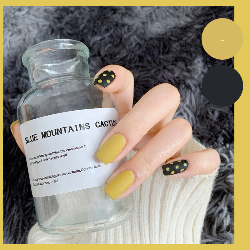 Maxfine Water-based Matte Nail Polish Autumn And Winter Color Matte Matte Texture