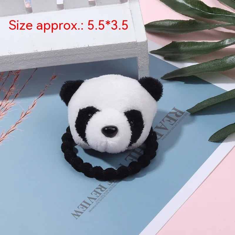 Cute Cartoon Plush Panda Headband Hair Accessories