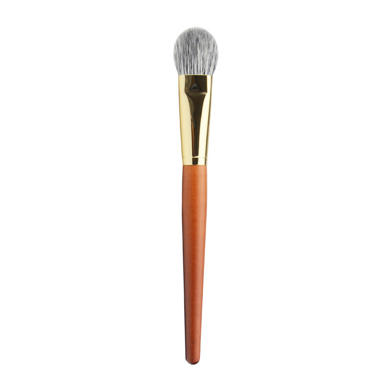 Heart-shaped Highlighter Brush Tongue-shaped Blending Blush Brush Makeup