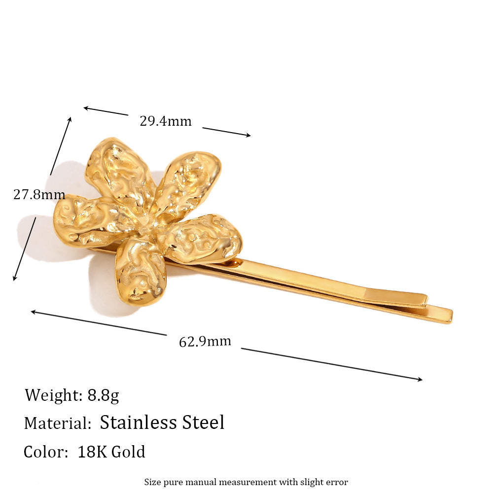 Fashion Retro Minority Design Hair Accessories Stainless Steel