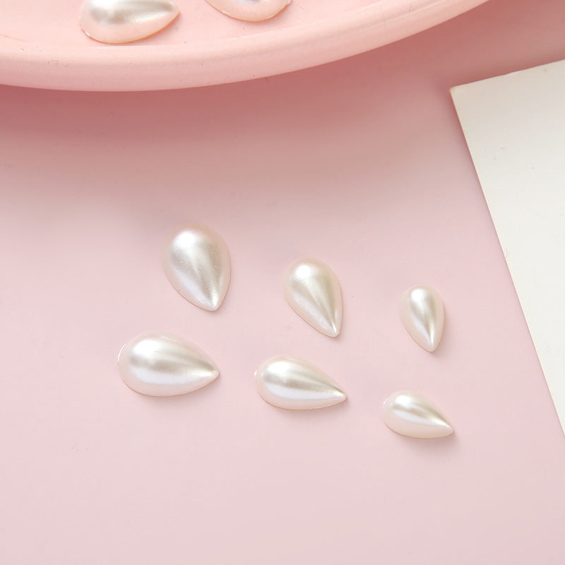 Pearl Flat Nail Enhancement