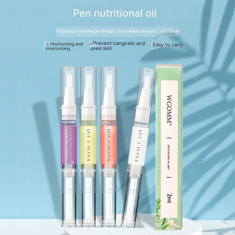 Wgomm Manicure Nourishment Pen Nail Edge Polish Barbed Nourish And Repair