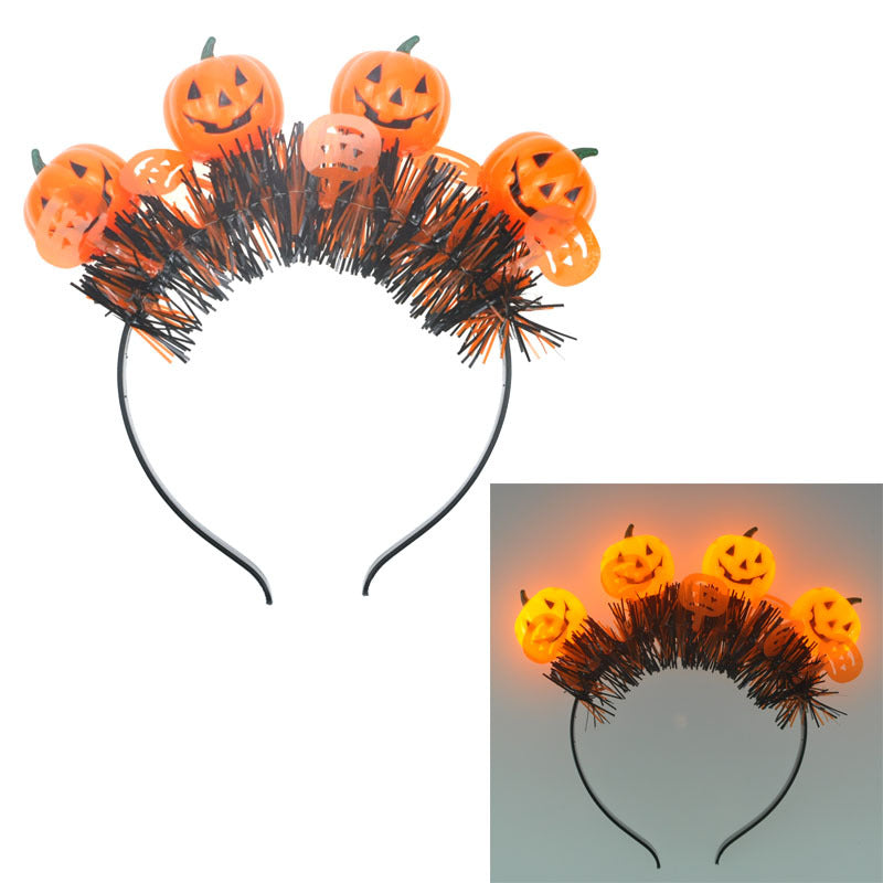 Halloween Candy Corn Ghost Festival Luminous Headband