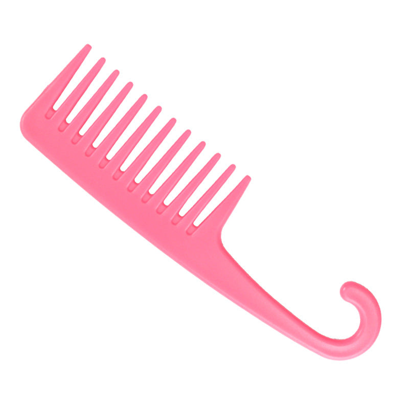 Household Simple Color Comb With Hook