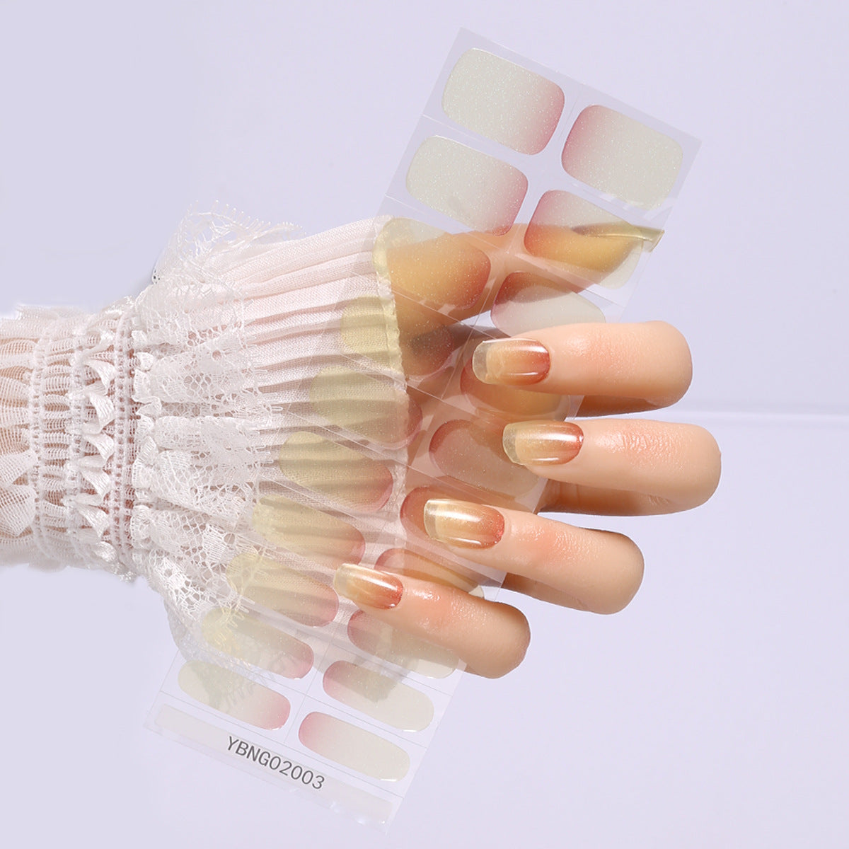 Get Nail Stickers Semi-cured Heating Lamp Nail Sticker