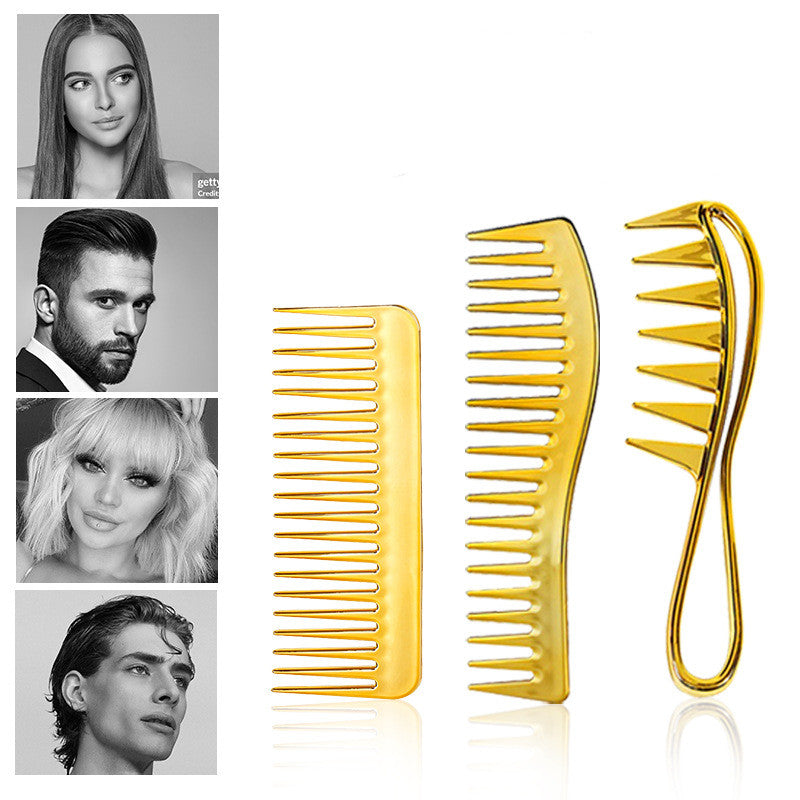 Men's Oil Head Modeling Wide-tooth Comb Modeling Home