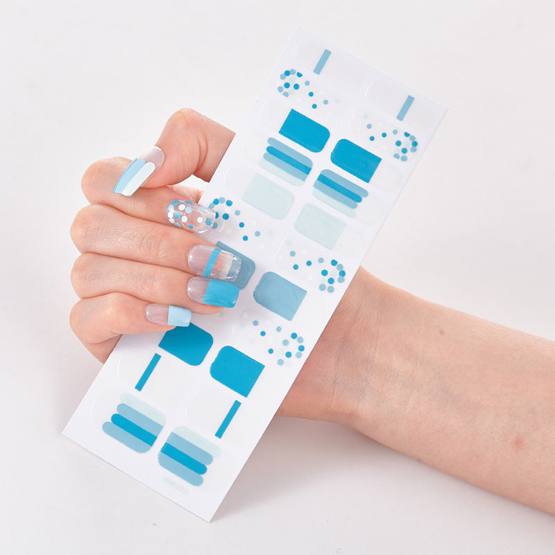 Simle Self Adhesive Nail Sticker
