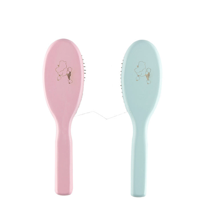 Long Haired Cat Dog Solid Wood Comb  Draw Hair Groomer