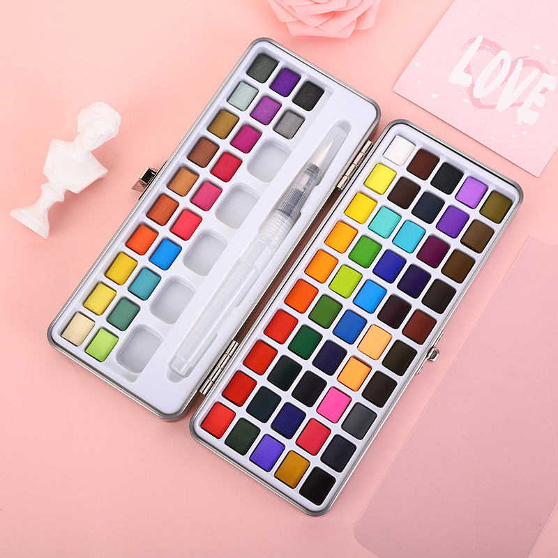 Portable Pearlescent Nail Art Pigment Set
