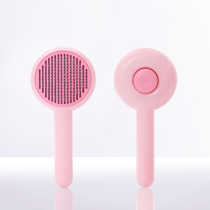 Pet Comb Cat Depilator Brush Donut Hair Removal