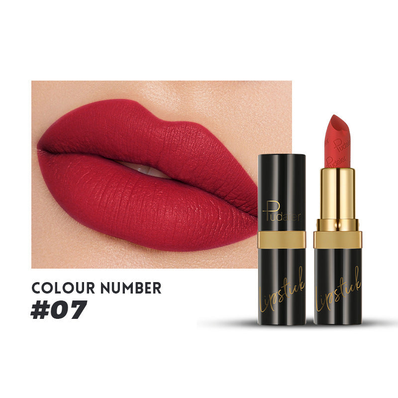 Matte Lipstick 10-color Velvet No Stain On Cup