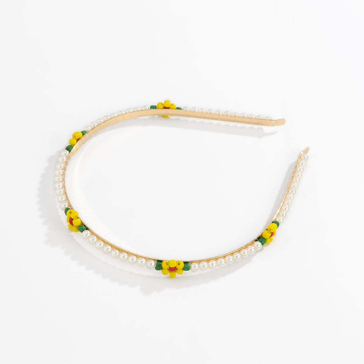 Simple AndPearl Flower Headband
