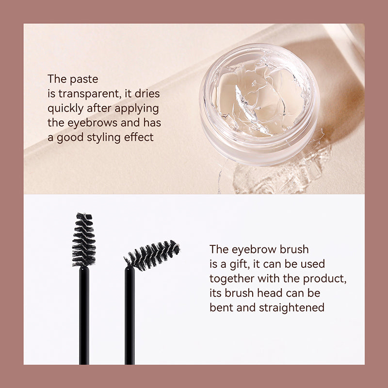 Eyebrow Styling Cream Waterproof Quick Dry Natural