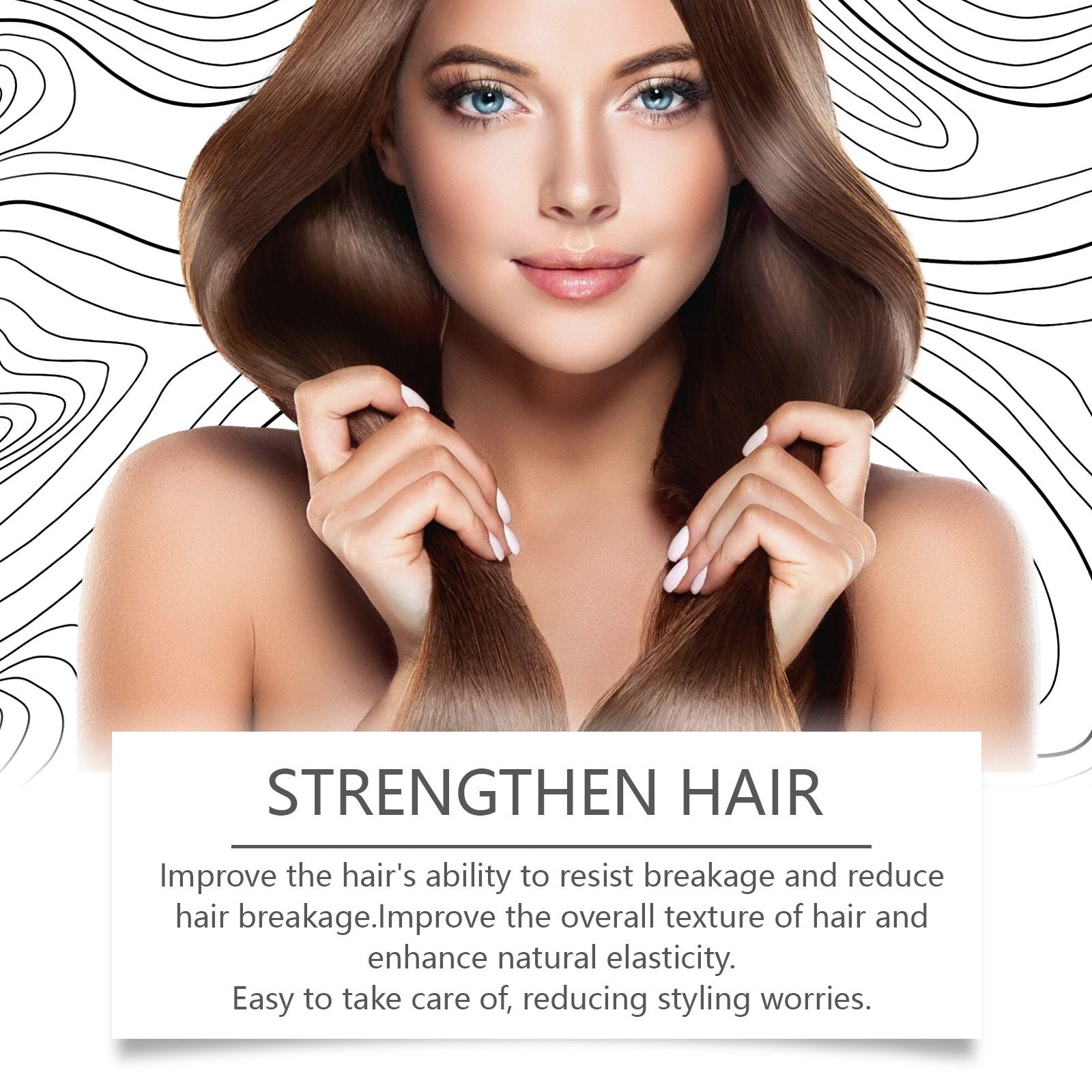 Ouhoe Marjoran Mi Hair Oil Moisture Replenishment Hair Essence For Repairing Dry And Manic Hair