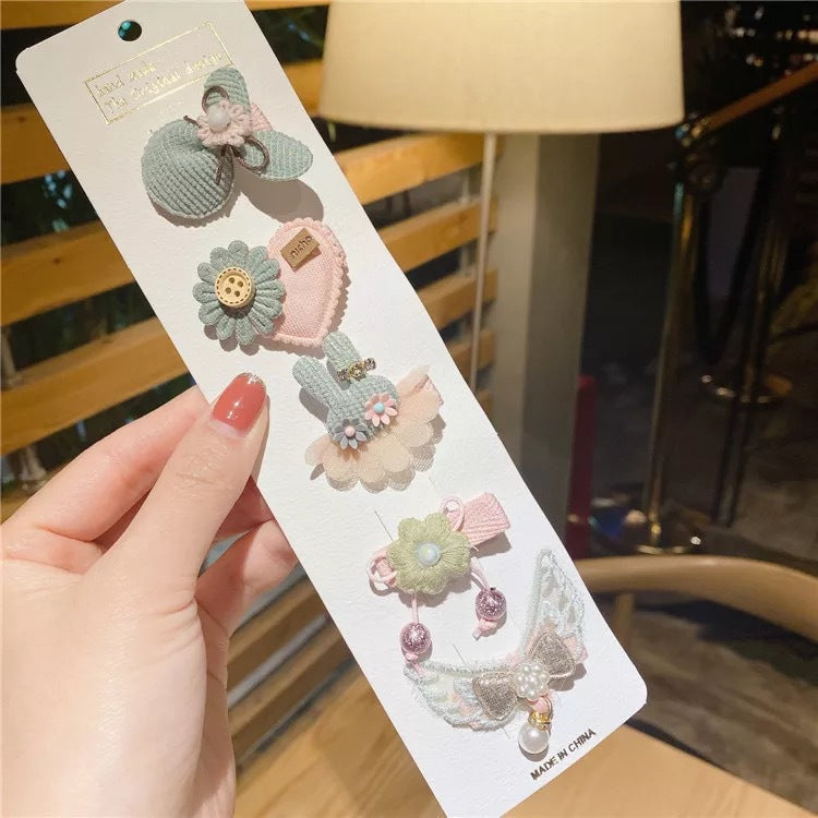Cute Lace Princess Baby Bangs Clip Hairpin