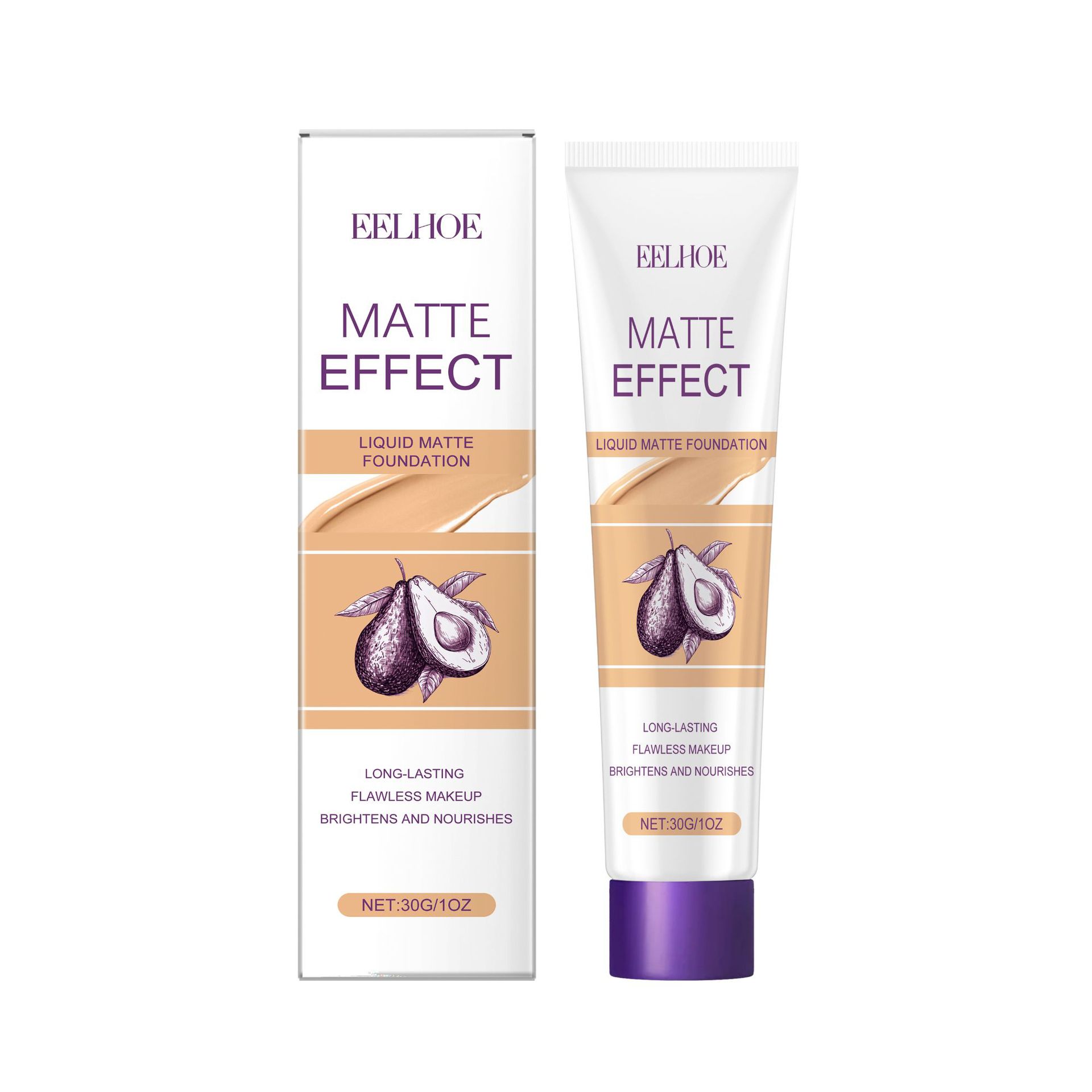 Light Transparent Concealing Foundation Moisturizing Light