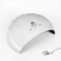 Bevili Small Portable Quick-drying Nail Polish Glue Toaster Lamp Dryer