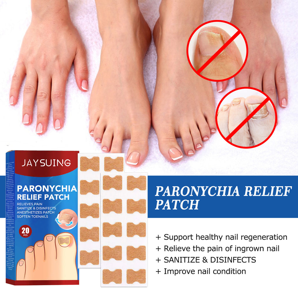 Jaysuing Nail Groove Nursing Adhesive Bandage Repair Thickened Gray Nail Soft Nail Correction
