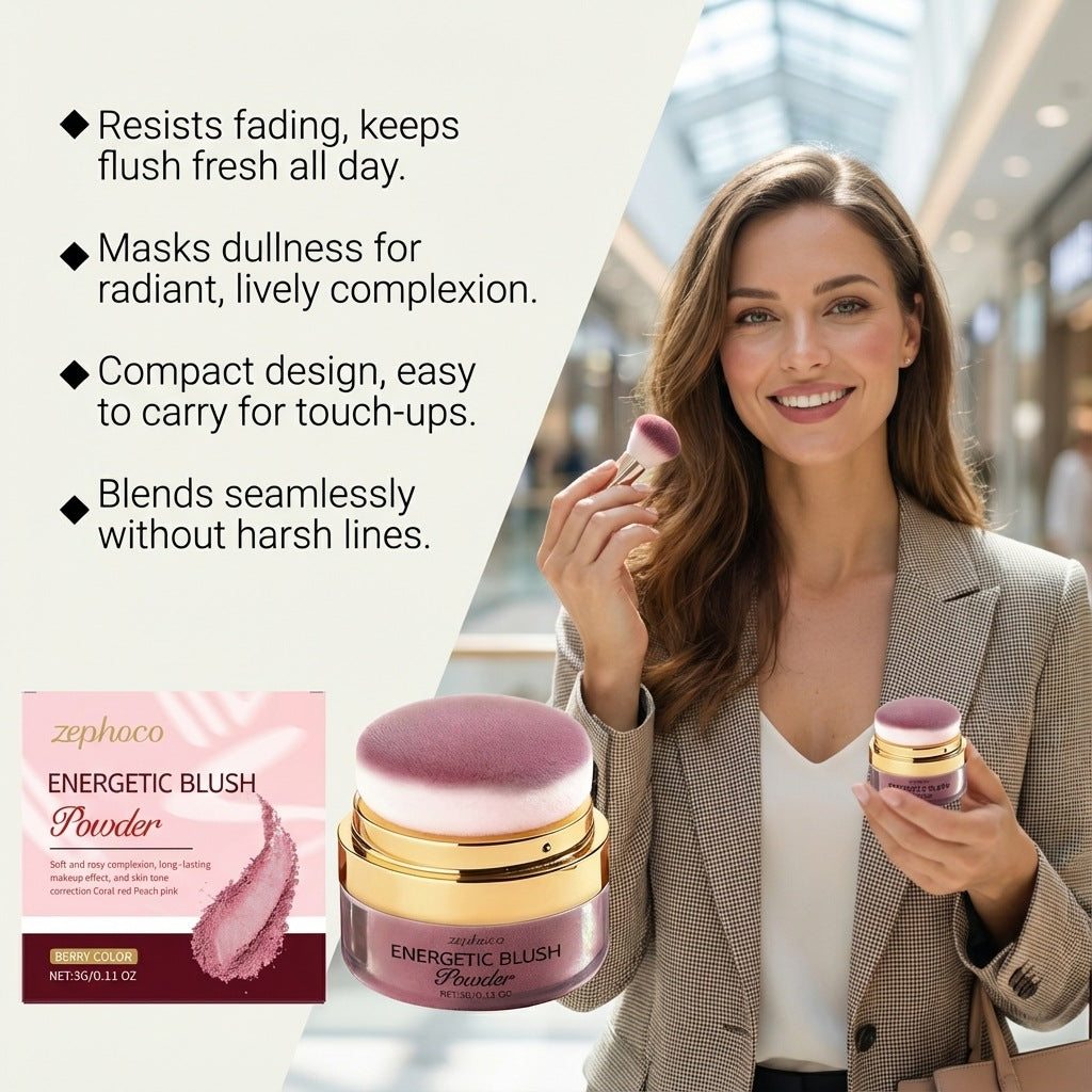 Finely Blended Skin Hugging Blush That Delivers Rich Color And Dreamy Atmospheric Finish
