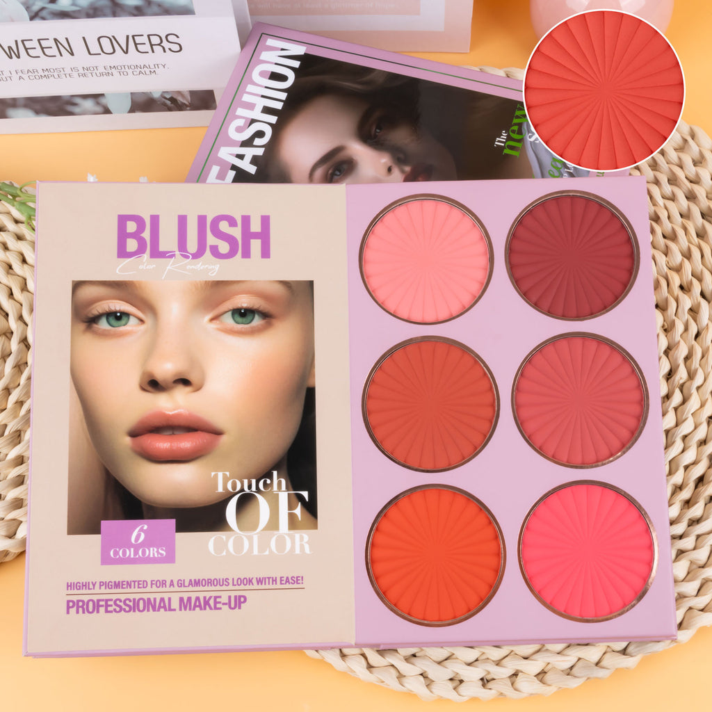 UrAtm 67 Colors Makeup Palette Five-layer Book Turning Eye Shadow Plate Blush