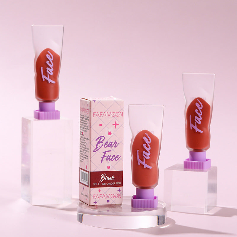 Fafamoon Bear Face Liquid Nourishing Moisturizing Mist Blush