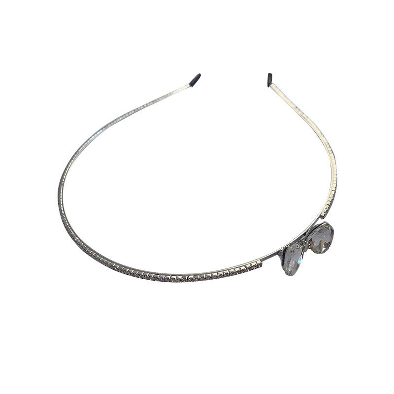 Fashion Simple Personality Trend Headdress With Diamonds
