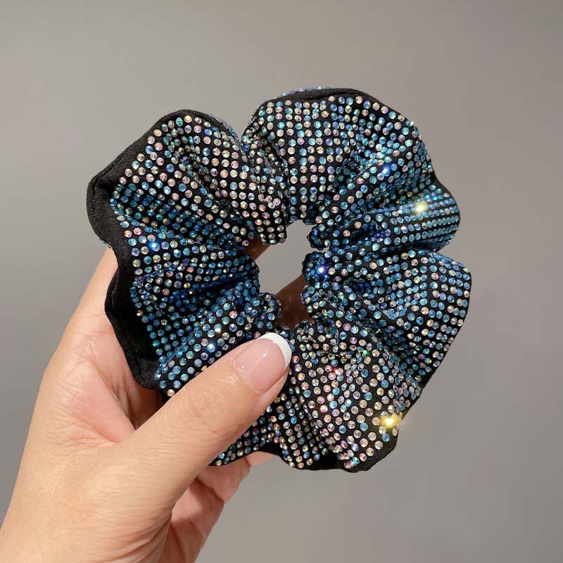 Polka Dot Hot Rhinestone Hairpin Large Intestine Headband