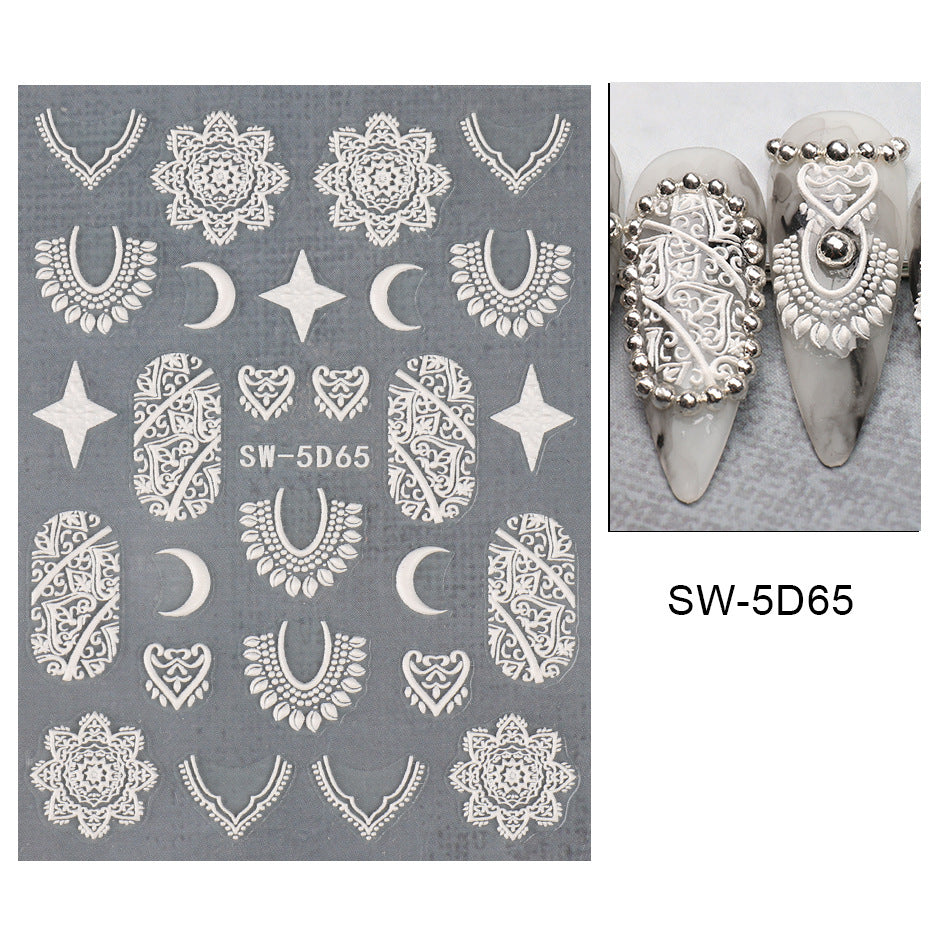 Ladies New Relief Nail Sticker