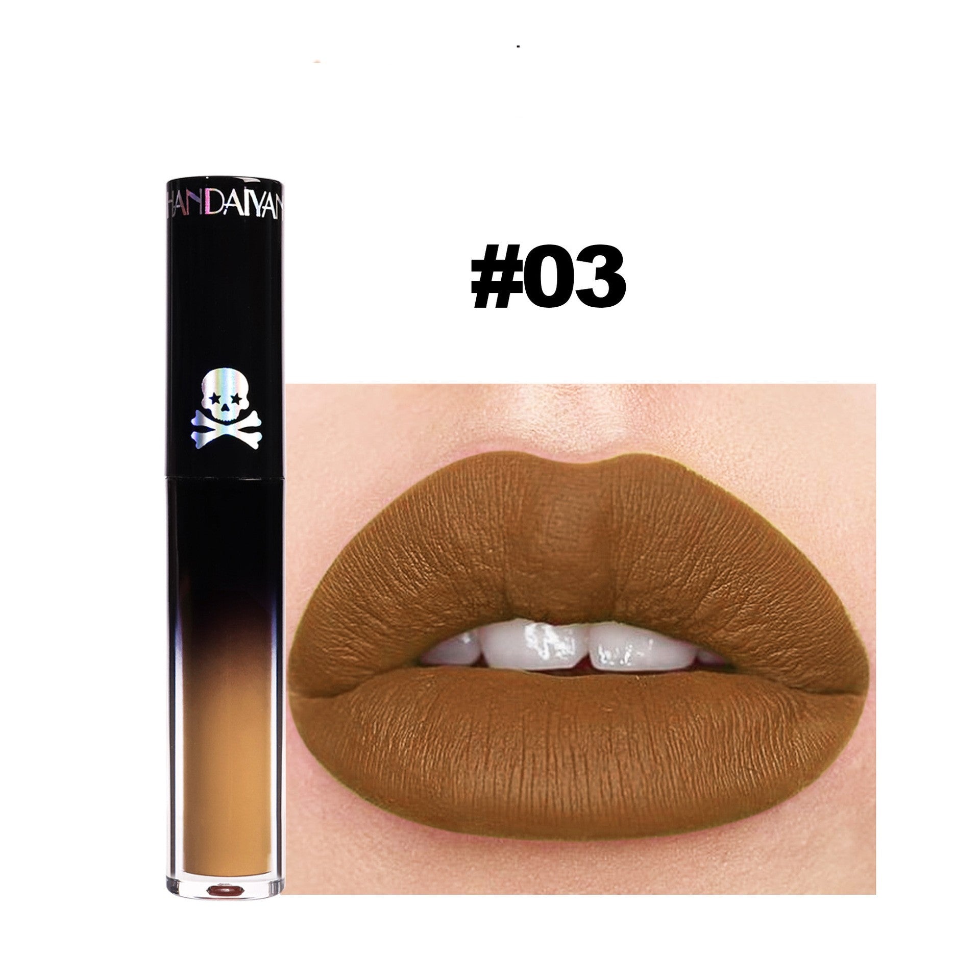 Gothic Style Matte Lip Gloss Europe And America