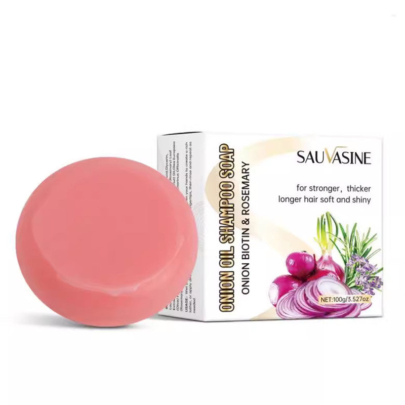 Sauvasine Onion Oil Shampoo Soap Cleaning