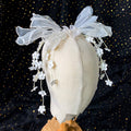 Ladies Fashion New Flower Piece Mesh Headwear