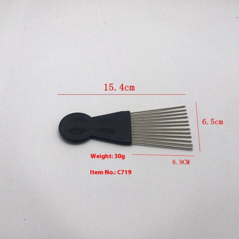 Male Creative Portable Household Steel Needle Comb