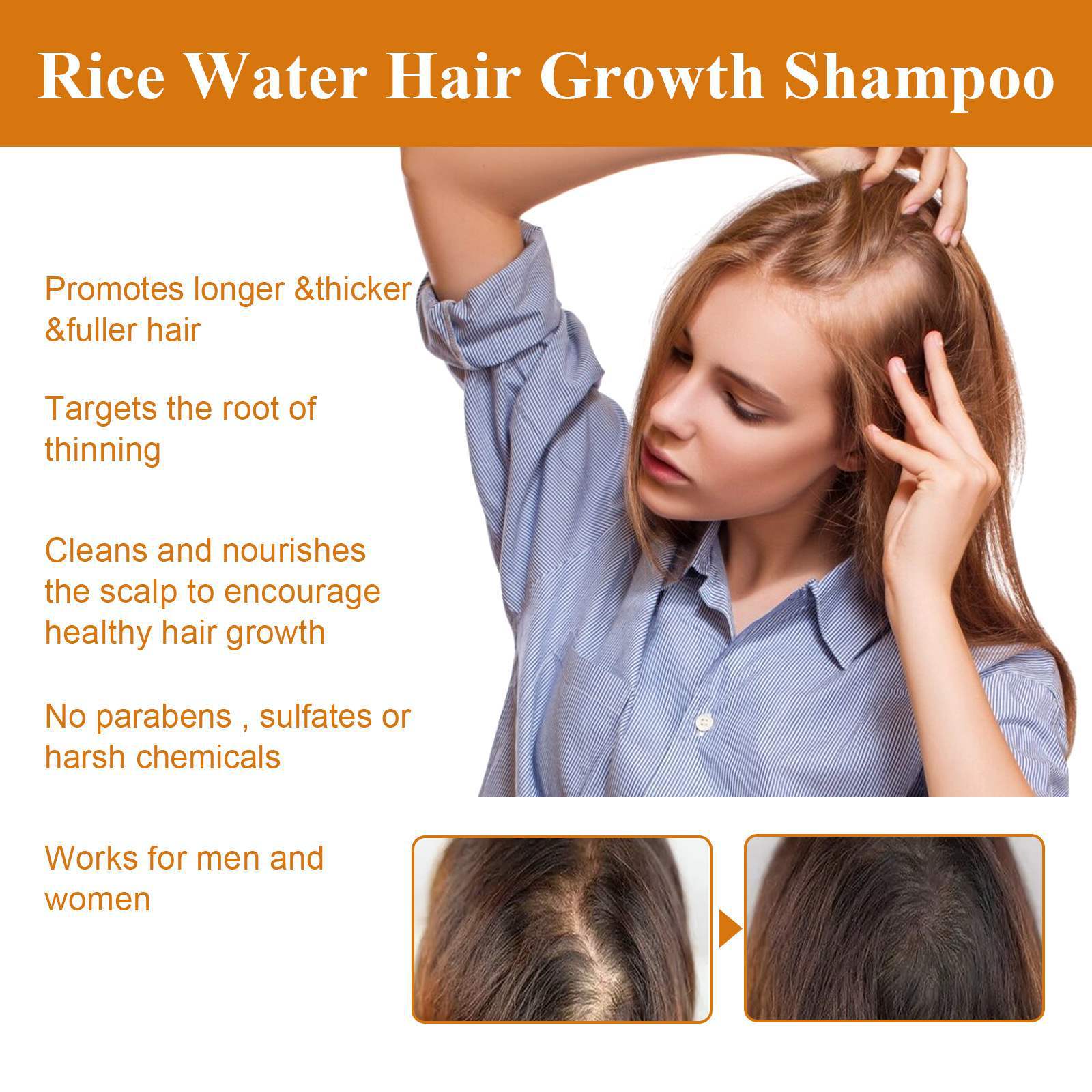 Eelhoe Rice Deep Cleaning Thick Conditioning Shampoo