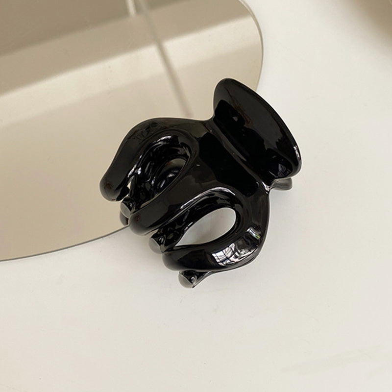 The Back Of The Head Personality Girl Flower Clip